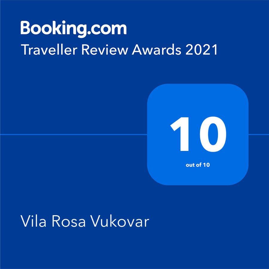 Bed and Breakfast Vila Rosa Vukovar Exterior foto